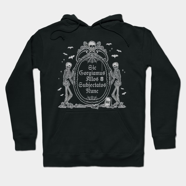 Addams Motto Hoodie by NinthStreetShirts